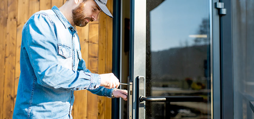 Frameless Glass Storefront Door Locks Replacement in San Ramon, CA